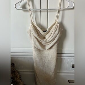 Windsor Champagne Mini Dress